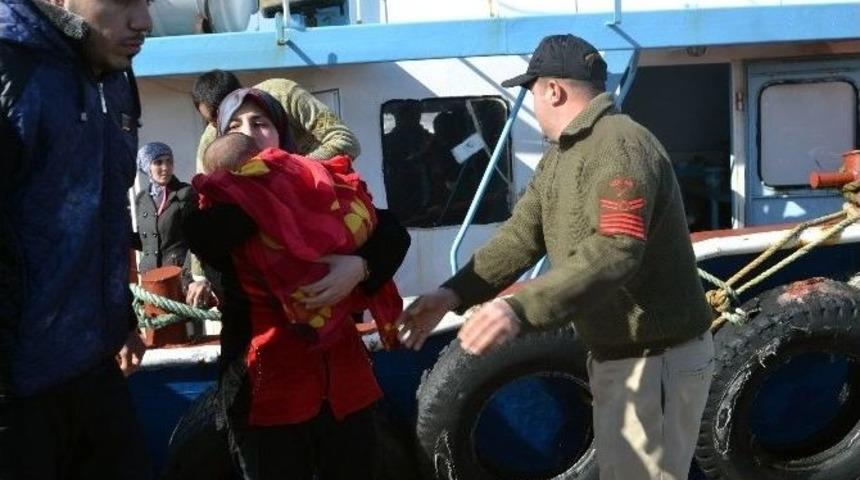 55 Sığınmacı Ölümden Döndü