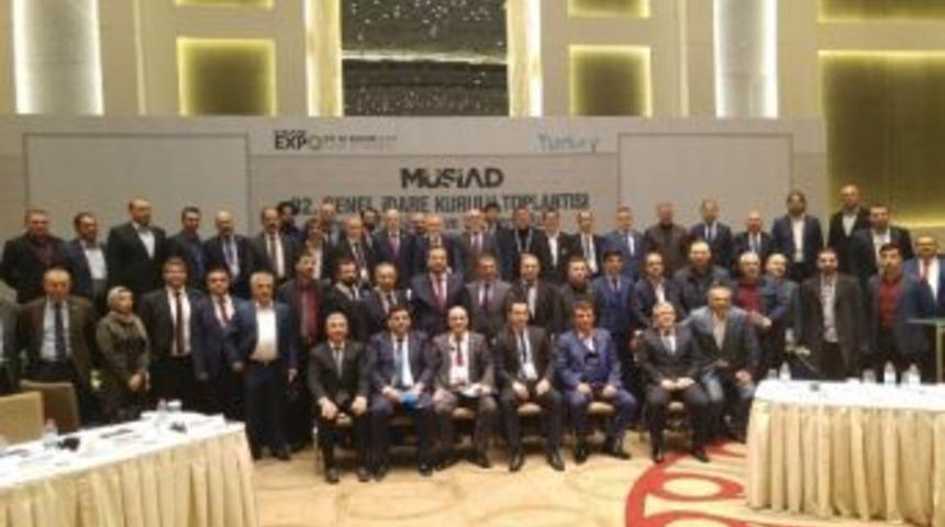 İsmail &Ccedil;akmak M&uuml;siad Genel İdare Kuruluna Katıldı