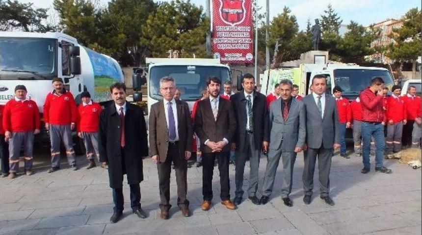 Yozgat Belediyesinden Temizlik Hizmetlerine 8 Ara&ccedil; Takviyesi