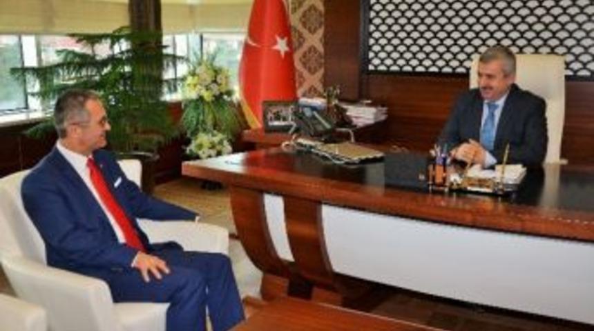 Başkan Baran, Chp Sivas Milletvekilini Ağırladı