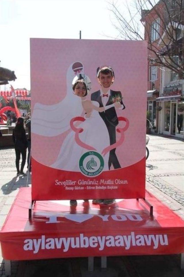 Edirne’de Sevgililer Günü