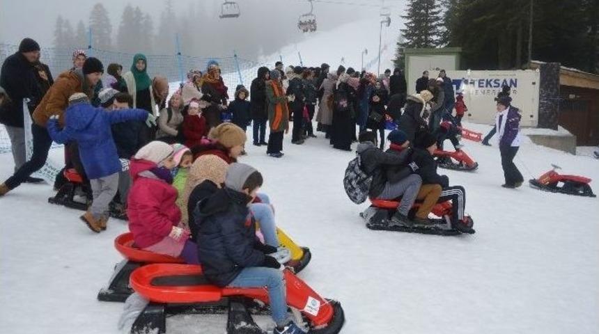 Kastamonu&rsquo;daki Yetim &Ccedil;ocuklar Ve Aileleri, Ilgaz&rsquo;ı Gezdi