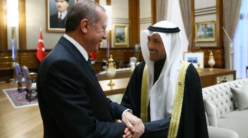 Kuveyt Ulusal Meclis Başkanı Al-ghanim Cumhurbaşkanlığı K&uuml;lliyesi&rsquo;nde