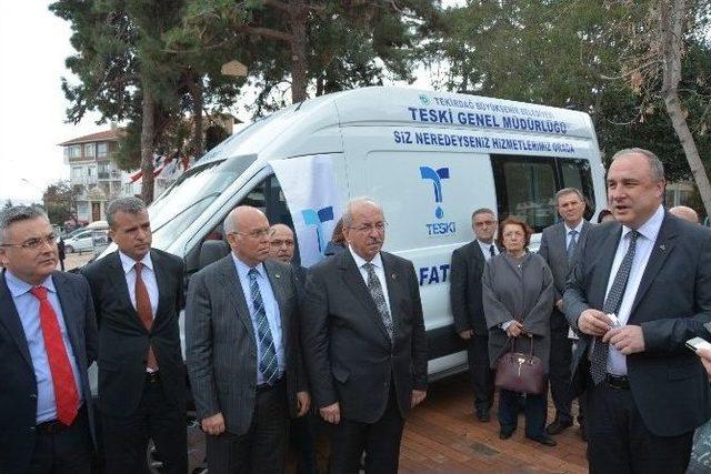 Teski Mobil Vezne Araçları Hizmete Alındı