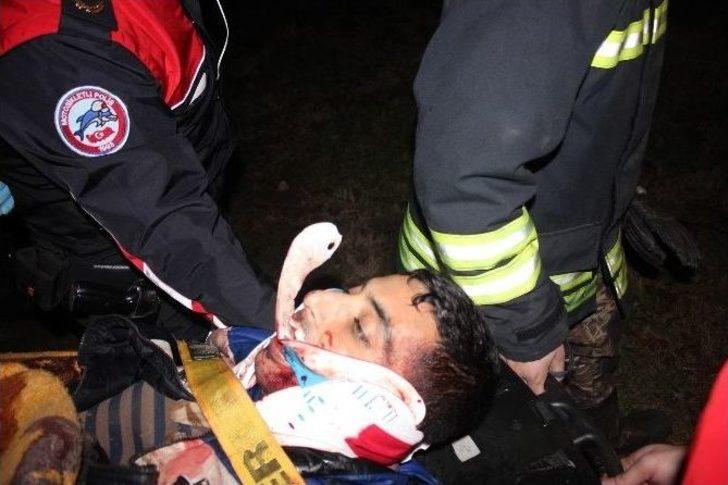 Meriç Nehri’nde Mahsur Kalan Genç, Kurtarılmamak İçin 4 Saat Direndi G5