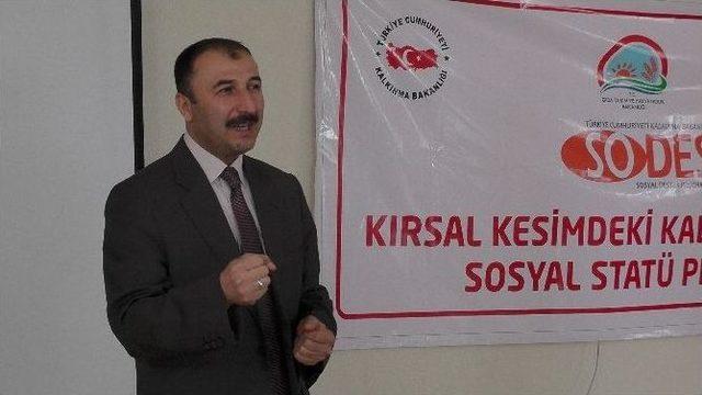 Kırsaldaki Kadınlar Sodes’le Kalkınıyor