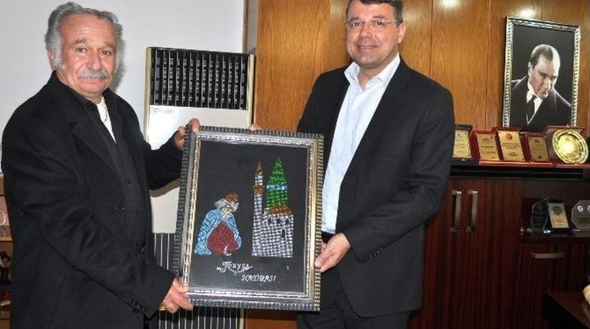 Huzurevi Müdürü Erten’den Başkan Turgut’a Ziyaret