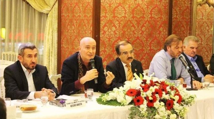 Gazeteci Erg&uuml;n Diler Ve Bekir Hazar, Platformun Konuğu Oldu