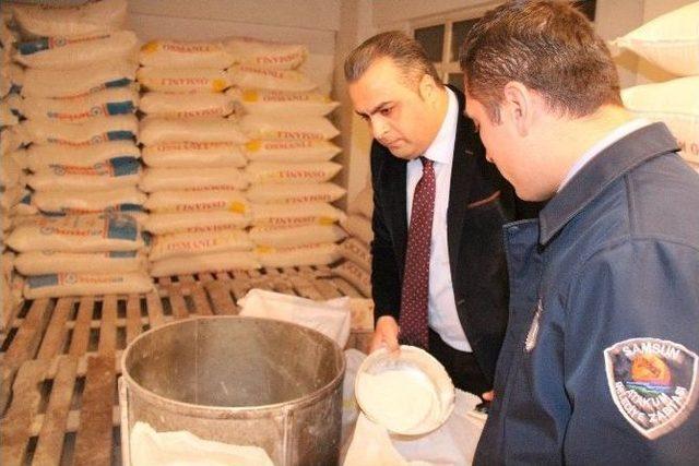 Atakum&rsquo;da Fırınlara Şafak Operasyonu 3