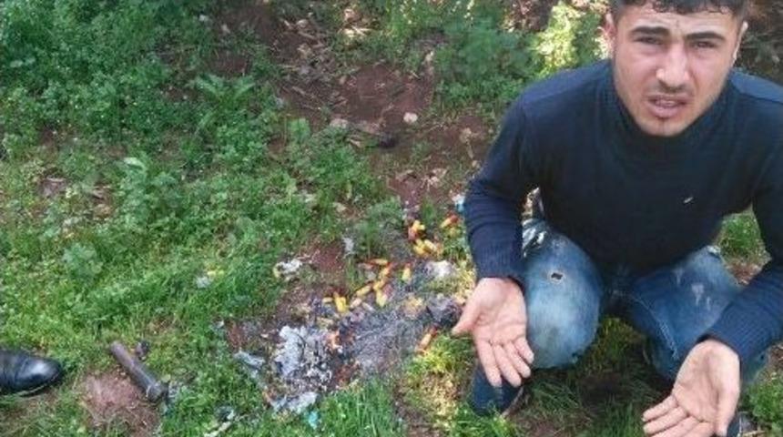 Patlayıcı Madde Hazırlayan Zanlı Ağa&ccedil; &Uuml;zerinde Yakalandı