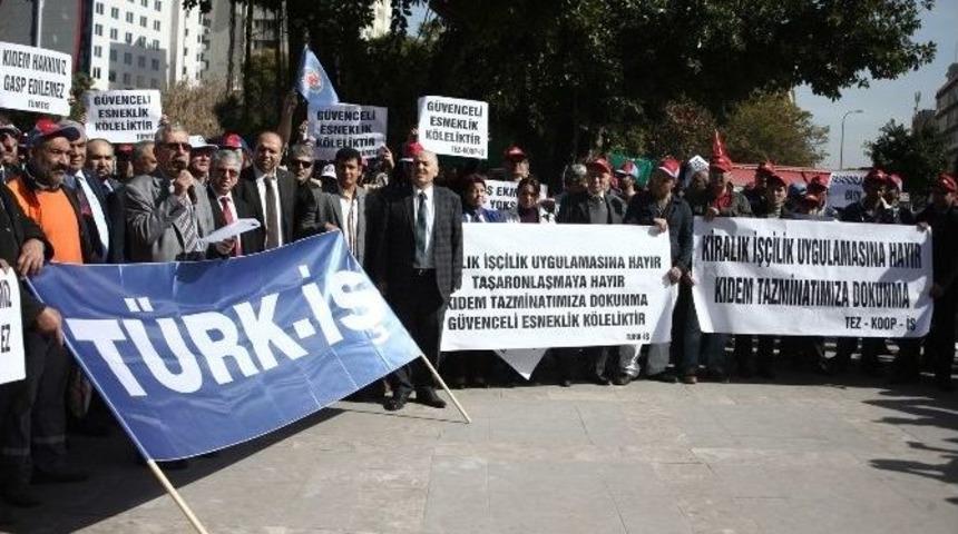 Sendikacılardan "kiralık İş&ccedil;i" Tepkisi
