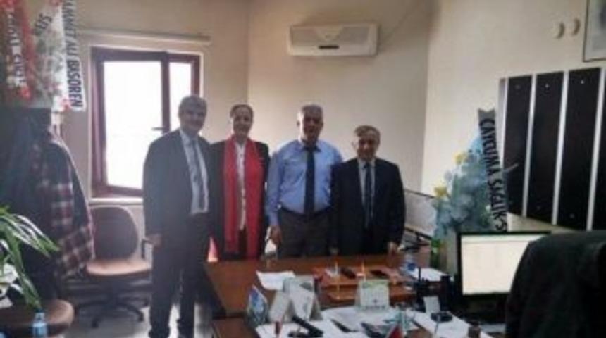 Başkan G&uuml;neş&rsquo;ten &Ccedil;aycuma Devlet Hastanesine Ziyareti