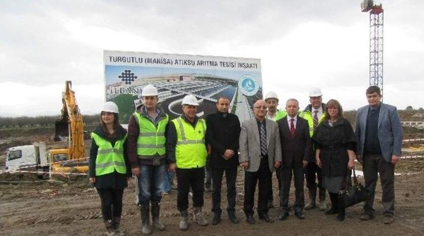 Kaymakam Turan, Turgutlu Atıksu Arıtma Tesisini İnceledi