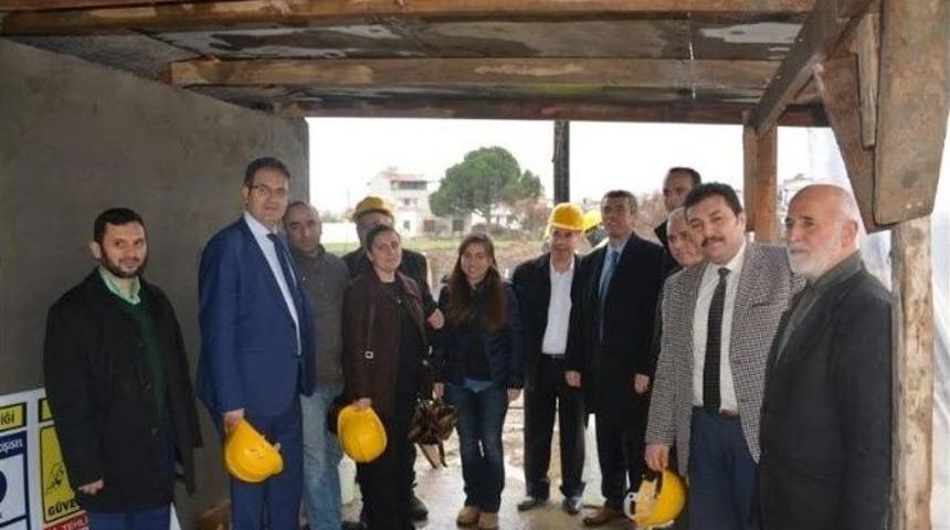 Edremit&rsquo;te Okul Temeli Atıldı