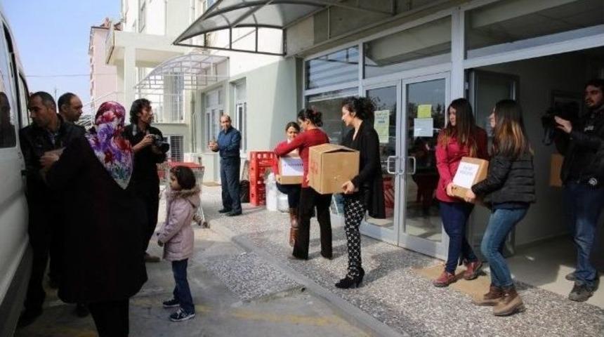 Operasyon B&ouml;lgesindeki Polislere Destek