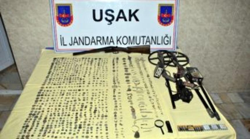 Uşak&rsquo;ta Tarihi Eser Operasyonu