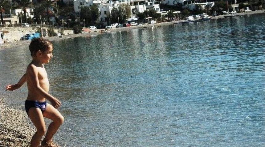 Kış Ortasında Deniz Keyfi