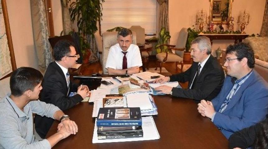 Sancak&rsquo;tan Vali Bektaş&rsquo;a Ziyaret