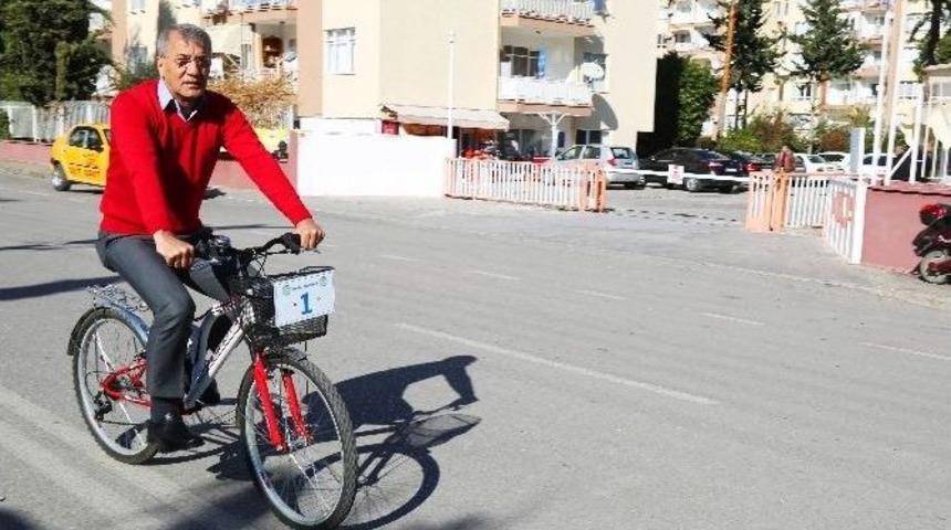 Mezitli Belediyesi&rsquo;nde Bisiklet Devri