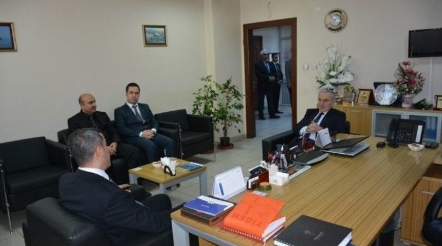 Vali Kam&ccedil;ı, Kurum Ziyaretlerini S&uuml;rd&uuml;r&uuml;yor