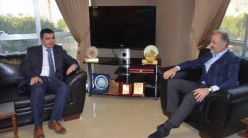 Hatay B&uuml;y&uuml;kşehir Belediyesi Koordinat&ouml;r&uuml; Beydilli İtso&rsquo;yu Ziyaret Etti