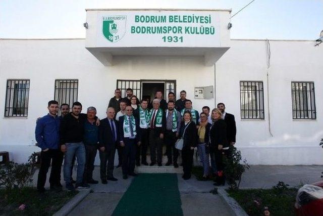 Başkanlar Bodrumspor’u Ziyaret Etti