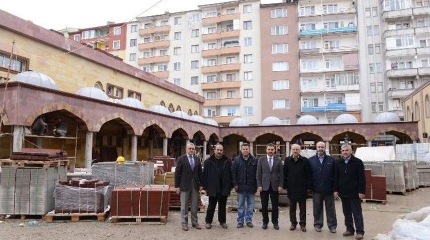 Başkan K&uuml;lc&uuml;, Kur&rsquo;an Kursu İnşaatlarını İnceledi