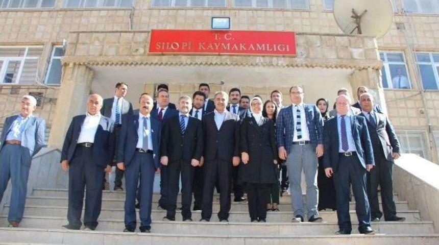 Nebati Başkanlığındaki Ak Partili Heyet Silopi&rsquo;de