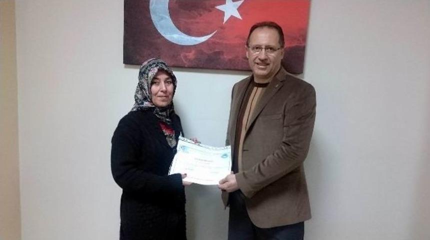 Develi&rsquo;de 30 Kişi Girişimcilik Sertifikası Aldı