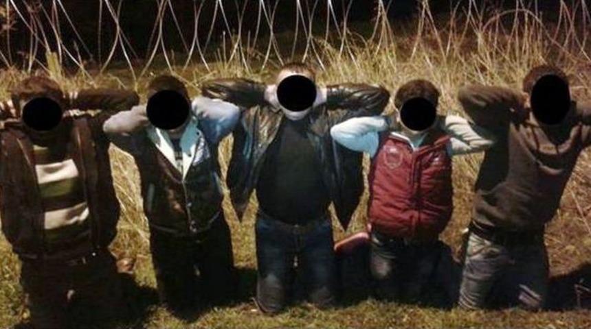 Sınırda 5 Pyd&rsquo;li Yakalandı