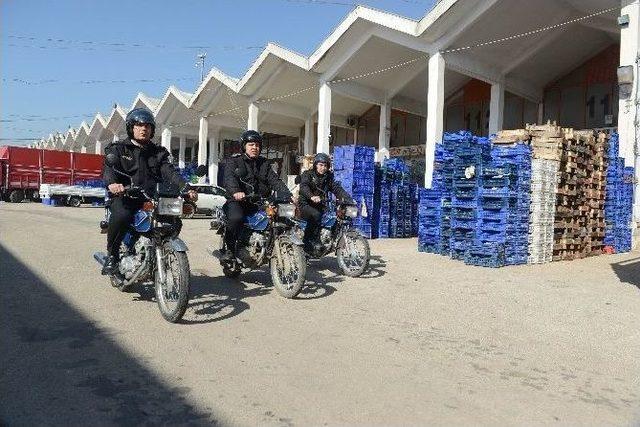 Toptancı Hali’nde Güvenlik Önlemleri Artırıldı