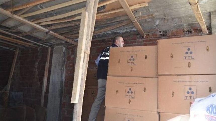 Bafra&rsquo;da T&uuml;t&uuml;n Hırsızlığı