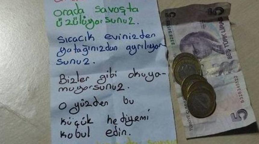 Elanur, Har&ccedil;lığını Bayır Bucak T&uuml;rkmenlerine G&ouml;nderdi
