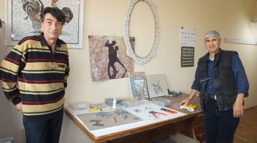 Burhaniye&rsquo;de Mozaik Resim Sergisi A&ccedil;ılacak