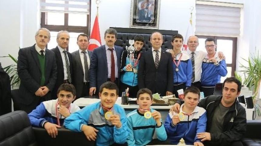 İl Birincilerinden Balcı&rsquo;ya Ziyaret