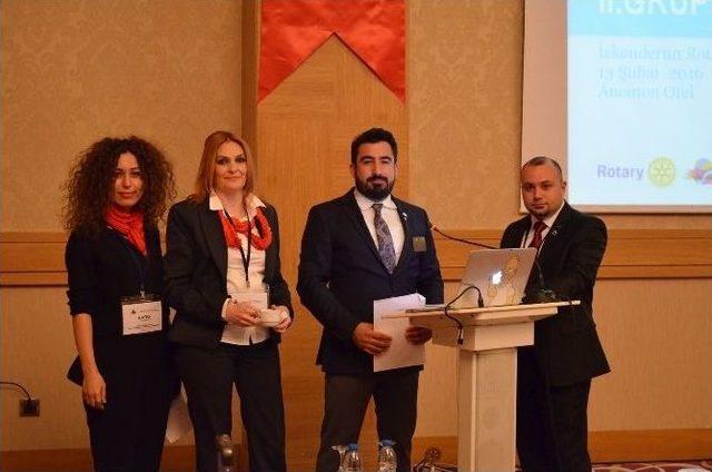 Rotaryenler İskenderun’da Buluştu