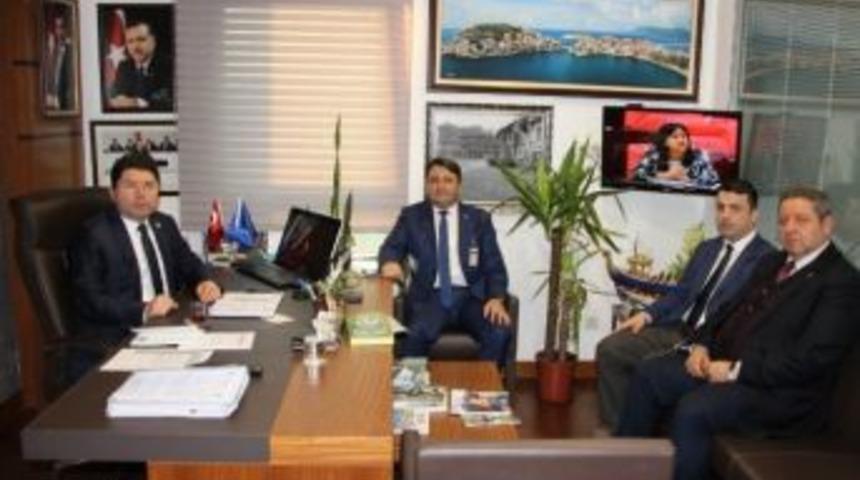 İl Başkanı H&uuml;seyin Manav&rsquo;dan Milletvekili Tun&ccedil;&rsquo;a Ziyaret