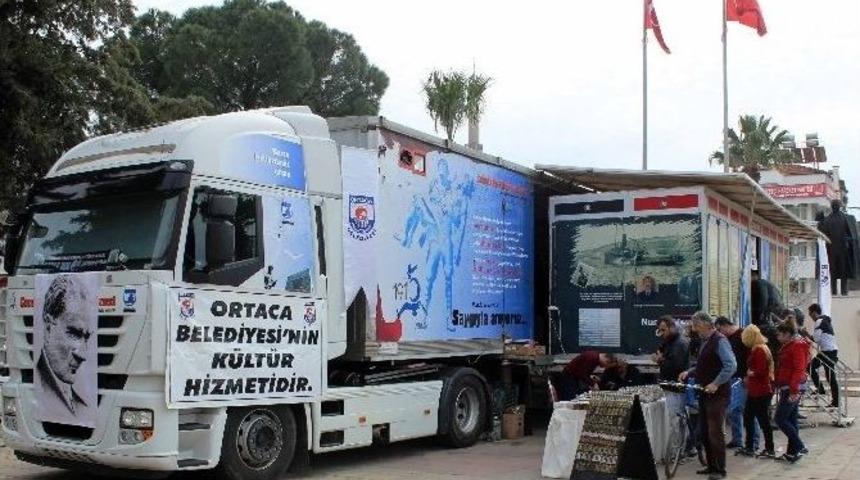&Ccedil;anakkale Gezici Tır M&uuml;zesi Ortaca&rsquo;da