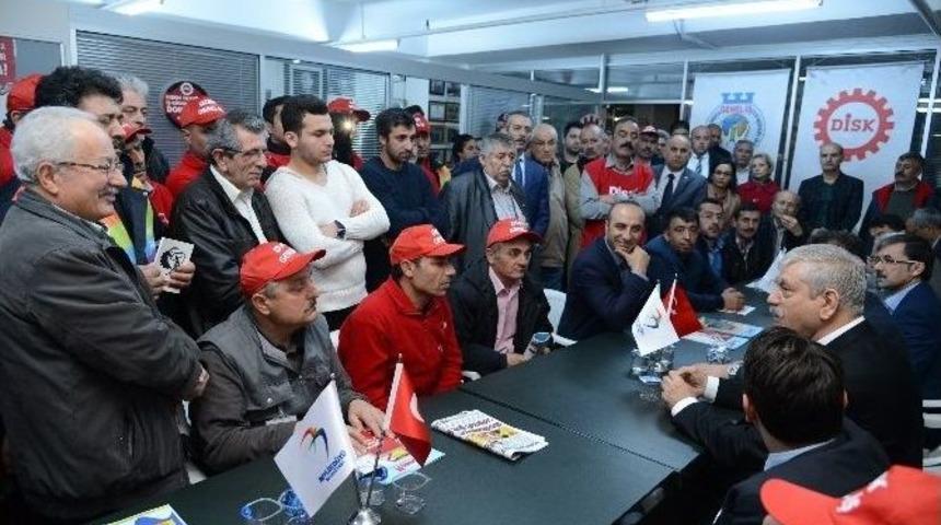 Beylikd&uuml;z&uuml;&rsquo;ne Disk Genel İş Sendikası 2 No&rsquo;lu Şubenin Ek Hizmet Binası A&ccedil;ıldı