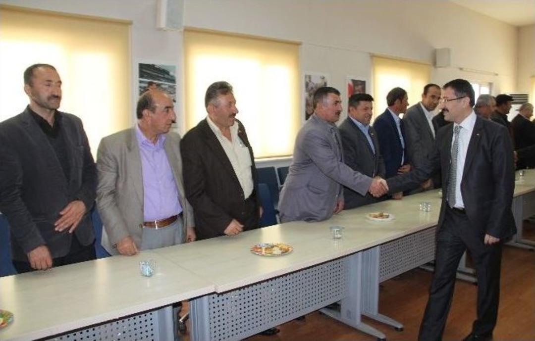 Muhtarlardan Bekiroğlu&rsquo;na Teşekk&uuml;r