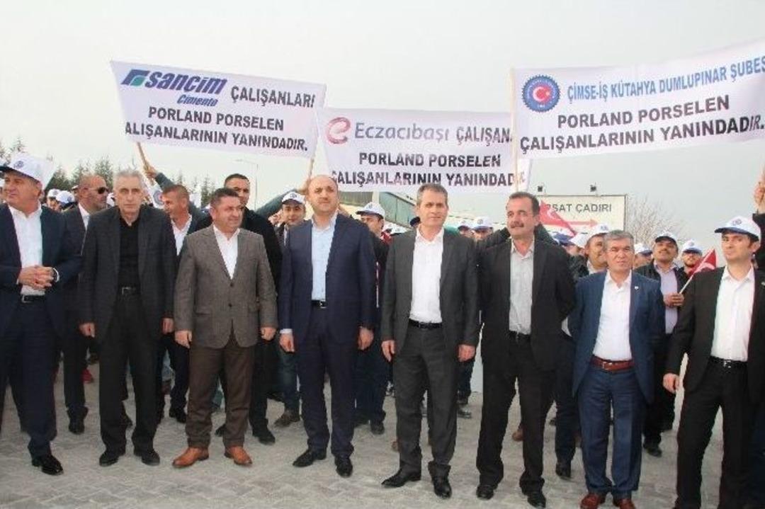 Bilecik&rsquo;te Fabrika İş&ccedil;ilerinden Eylem