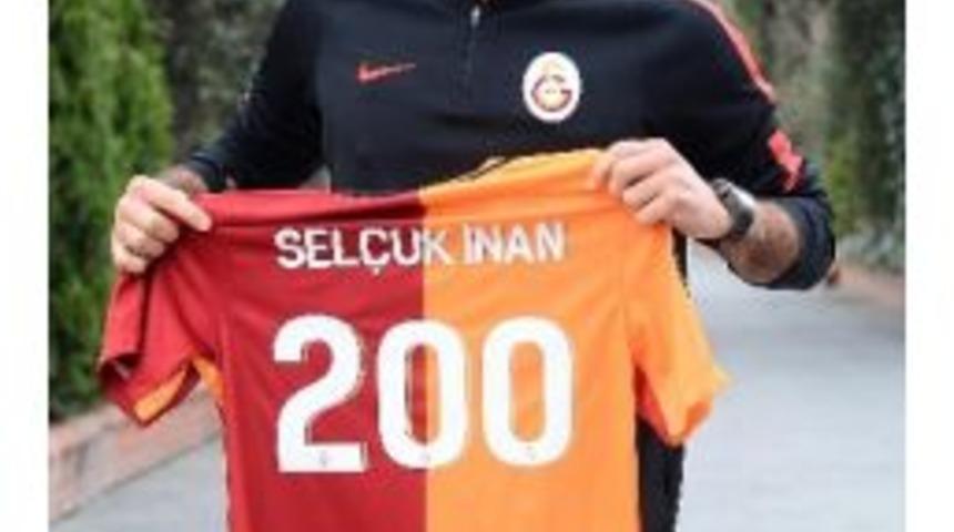 Sel&ccedil;uk İnan 200. Ma&ccedil;ına &Ccedil;ıkıyor