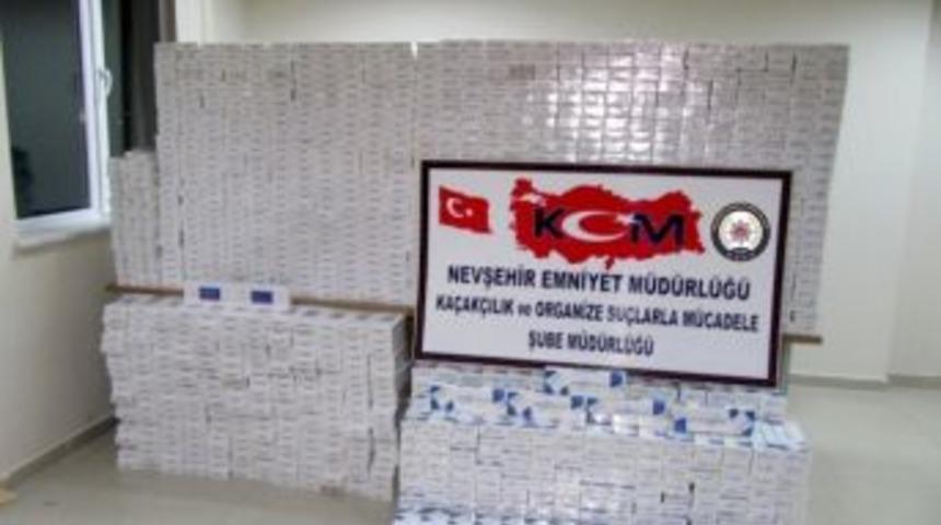 Nevşehir&rsquo;de Sigara Ka&ccedil;ak&ccedil;ısı 2 Kişi Tutuklandı