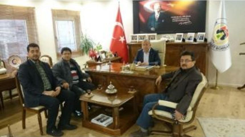 Damat İbrahim Paşa Gen&ccedil;lik Derneği&rsquo;nden Borsa Başkanı Salaş&rsquo;a Ziyaret
