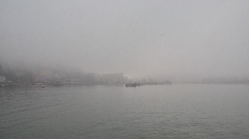 Zonguldak&rsquo;ta Yoğun Sis