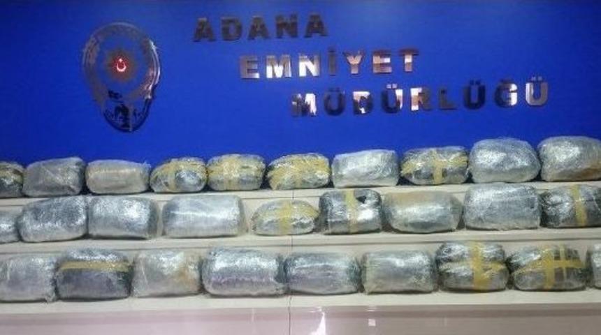 Adana&rsquo;da Uyuşturucu Operasyonu