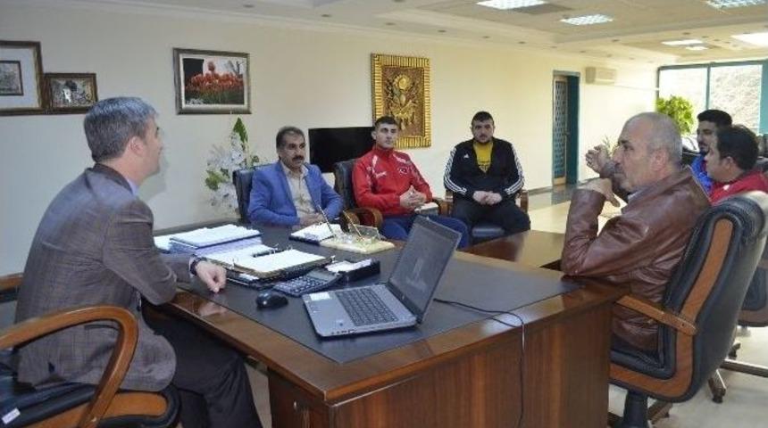 Özaydın Spor Kulübü’nden Başkan Şirin’e Ziyaret