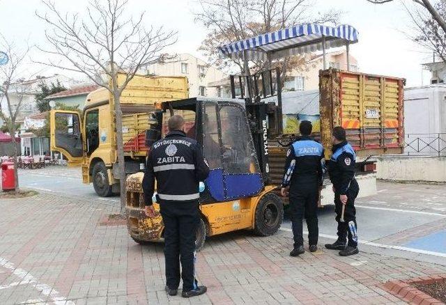 Büyükçekmece’de Zabıta, Seyyar Satıcılara Göz Açtırmıyor