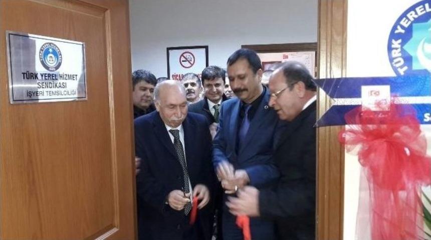 T&uuml;rk Yerel Hizmetler Sendikası Aski Temsilciliği A&ccedil;ıldı