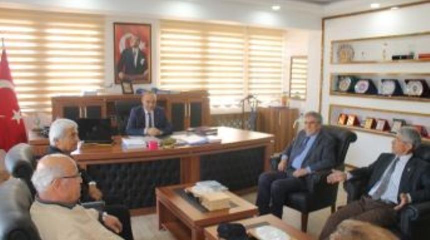 Ykked D&uuml;zi&ccedil;i Şubesi&rsquo;nden Kaymakam Mustafa Ko&ccedil;&rsquo;a Ziyaret